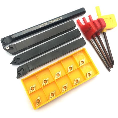 Applicable Barre de couteau CNC s10k - sducr07 + sdjcr + sdjcl + sdncn1010h07 + 10 pièces DCM
T070204 (1/5)