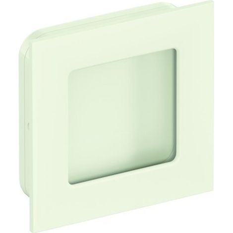 HEWI Schiebetürmuschel 544.60 PA 99 reinweiß glänzend quad.f.HLT L.60mm B.60mm - 544.60 99 (1/3)