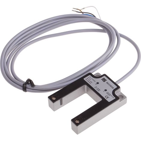 Capteur photoélectrique Faisceau direct (fourche) RS PRO, 30 mm, Fourche, IP67 ( Prix pour 1 ) (1/3)