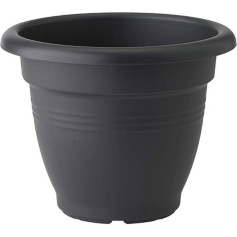 VASO GREEN BASICS CAMPANA 30CM LIVING BLACK ELHO