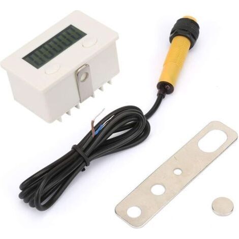 5-Digit LCD Digital Counter, Magnetic Induction Punch, High Precision Pro Counter (1/5)