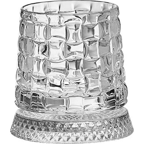 Drehbares Whiskyglas, Kristallglas im Old-Fashioned-Stil, drehbares Glas, geeignet für Whisky, einzigartiges Geschenk für Männer, Väter und Whisky-Liebhaber (1/5)