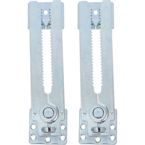 Deux connecteurs pour canapés modulaires : connecteurs de verrouillage métalliques de 8,5 pouces pour l’assemblage de meubles modulaires – Supports d’emboîtement pour canapés modulaires de salon. (1/5)
