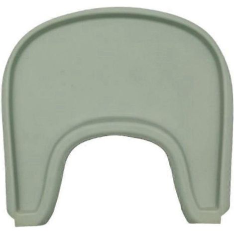 Tapis de plateau pour chaise haute Stokke rose pâle : un tapis en silicone simple et sans fioritures qui facilite l’organisation des repas. (1/5)