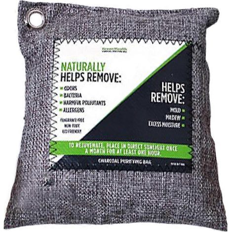 Sachet purificateur d'air naturel pour voiture, contenant du charbon actif (1/5)