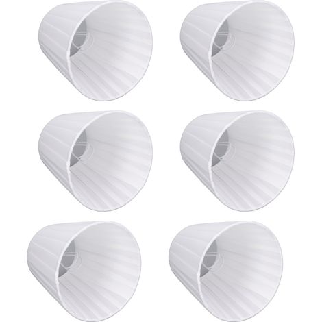 6-teiliges Set Hängeleuchten-Wandlampen-Kronleuchter-Lampenschirm für Klemm-Blasen-Stehlampen (1/5)