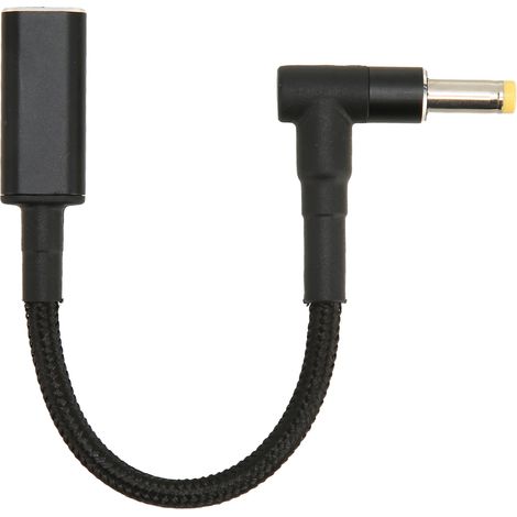 Câble USB-C Mâle vers Femelle 4.8x1.7mm avec Puce E-MARK, Compatible Charge Rapide PD 100W (1/5)
