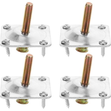 de supports de pieds de table 48x48x2 mm plaques de fixation (1/5)