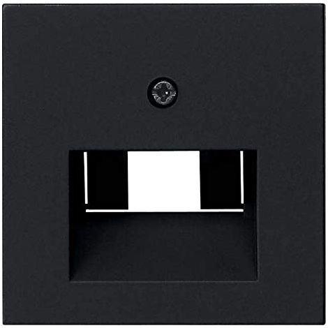 Cubierta de enchufe de red Gira 0270005 montaje con tornillos IP20