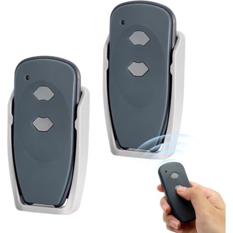 433,42 MHz Fernbedienung für 1841064, 4-Kanal-Torfernbedienung, kompatibel mit Tor- und Garagentorantrieben (3er-Pack)