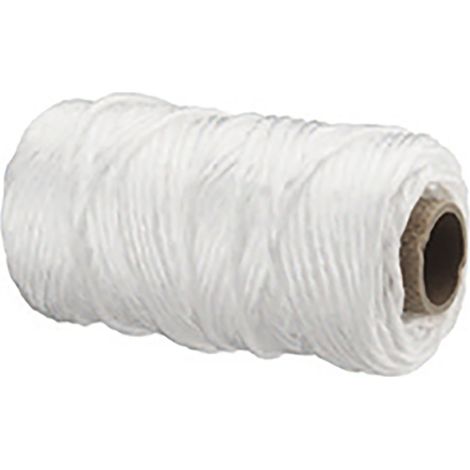 Treccia per veneziana in poliammide Ø 3 mm. bianco 20 mt.