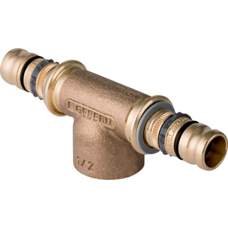 Geberit Mepla Té avec filetage femelle, DN 32 / 20 / 32, dø 40 mm, 605.362.00.5