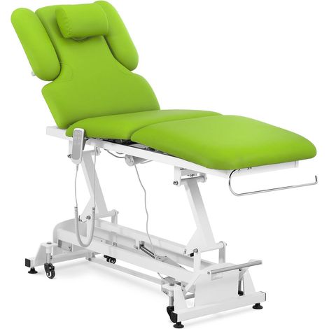 Table de massage confortable 3 moteurs 250 kg vert pâle (1/5)