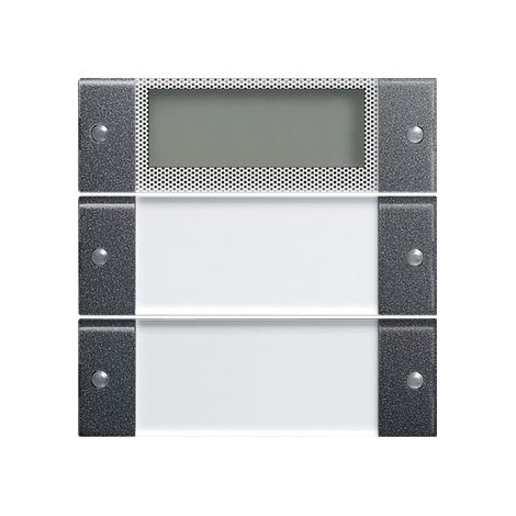 Gira Set tasti 2f Plus BSF System 55 Trasparente/Antracite [214228], 2142 28
