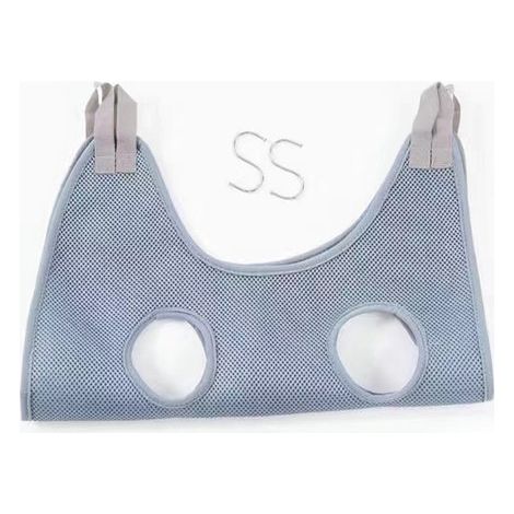 Hamac de toilettage pour chiens, support de toilettage pour animaux, harnais pour couper et laver les griffes des chiens et des chats (taille : XXS) gris (1/5)