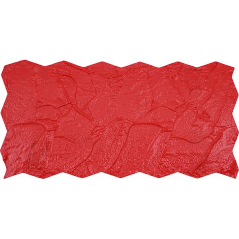Tampon à béton en forme de coffrage - Tapis d'empreinte - 60 x 30 cm - Idéal pour jardin, garage, trottoirs et bien plus encore (1/5)