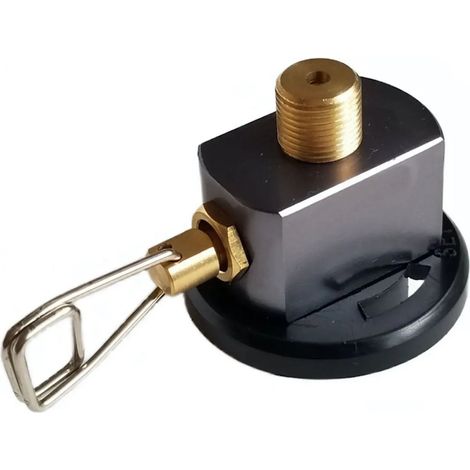 Adaptateur de recharge de gaz butane, adaptateur pour cartouche de gaz de camping, adaptateur de transfert de carburant, connecteur de remplissage pour réchauds portables (1/5)