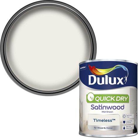 Dulux Quick Dry Satinwood - 750ml - Timeless