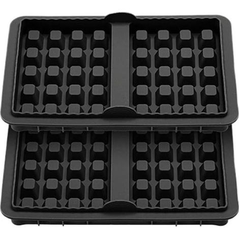 Moule à gaufres en silicone (2 pièces), autres accessoires pour plaques de cuisson pour friteuse à air chaud (1/5)