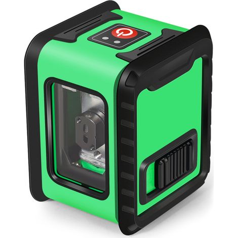 Niveau multifonction à 2 lignes, autonivelant à 4°, avec batterie lithium rechargeable. Outil de nivellement omnidirectionnel, étanche, pour sols et murs. Kit d'outils de bricolage et d'aménagement in (1/5)