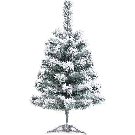 Mini Sapin de Noel Artificiel 45 cm, Petit Sapin de Noël Mini Arbre de Noël Arbres de Table pour la Fête De Vacances pour Table Bureau Accueil Décoration (1/5)