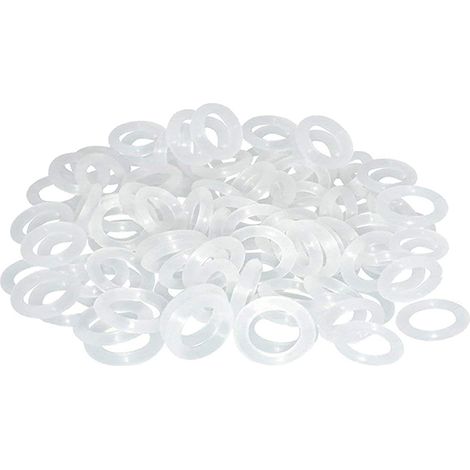 200 Stück Gummi-O-Ringe für Cherry MX-Tastaturen, weiß, groß (1/5)