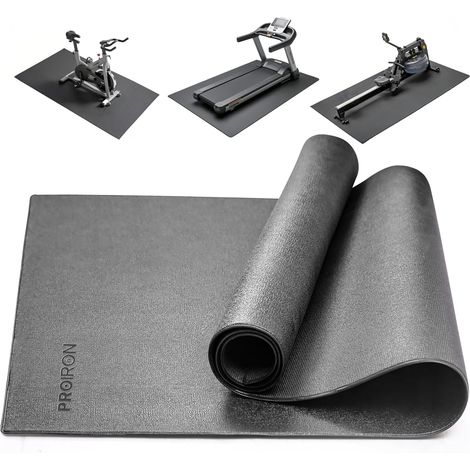 Tapis Home Trainer Protection des Sols Tapis de Sport Fitness a la Maison pour Machines d'entraînements physiques pour vélos d’Appartements, Rameurs (1/5)