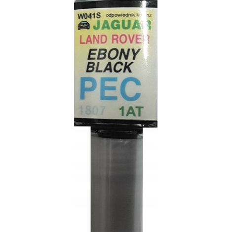 Reparación de arañazos en pintura de coche Land Rover PEC 1AT negro ébano 10 ml ARA (1/5)