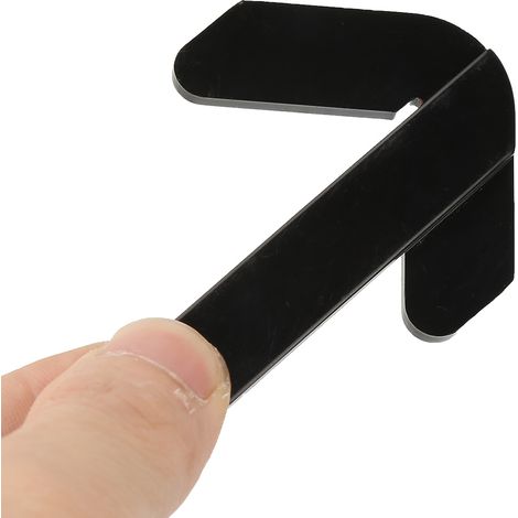 Règle de centrage en plastique Z073B, outil de mesure pour mini-tour et fraiseuse (1/5)