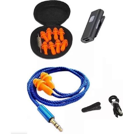 Geräuschunterdrückende Kopfhörer zum Schutz von Arbeitern, mit Bluetooth-Empfänger, für den Einsatz am Arbeitsplatz. (1/5)