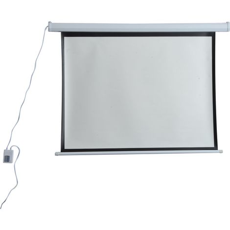 Schermo di Proiezione 84 Pollici Motorizzato Home Cinema Bianco (1/5)