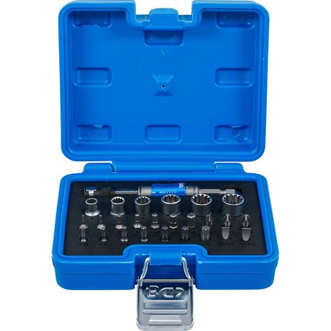 BGS Bit- und Steckschlüssel-Satz Antrieb Außensechskant 6,3 mm (1/4") 2-IN-1 26-tlg. - 4812 (1/5)
