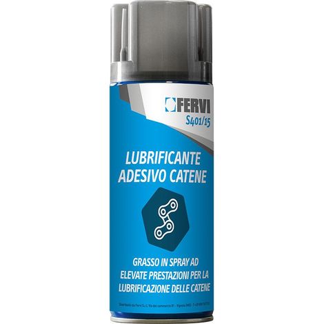 Spray lubrifiant adhesif pour chaines 400ml s401/14
