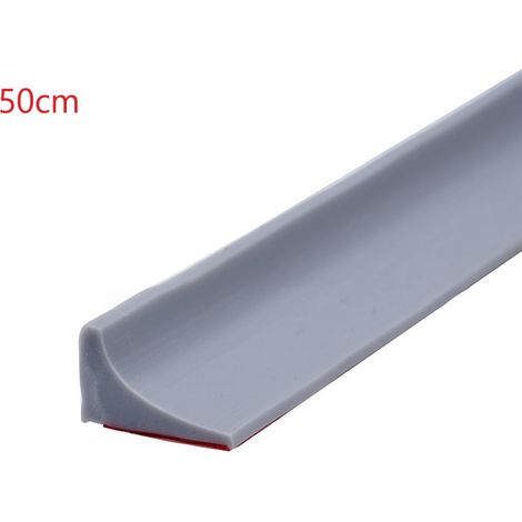 Bande De Barrage D Eau - Joint Etanche En Silicone Pour Separation Humide/Seche - Pour Douche A Ras Du Sol Et Salle De Bain - Longueur 30 À 200 Cm (1/5)