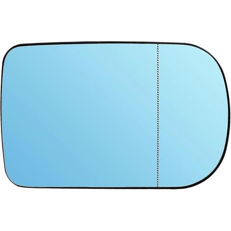 Rétroviseur extérieur gauche/droite chauffant bleu, convexe, pour BMW Série 7 E38/5 E39 (1995-2003) (1/4)