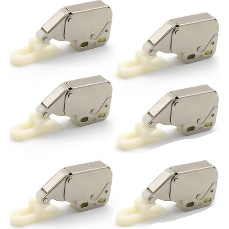 2023 – Mini-Federriegel, 6er-Packung Mini-Automatik-Federriegel, Federriegel, Mini-Federriegel (1/5)