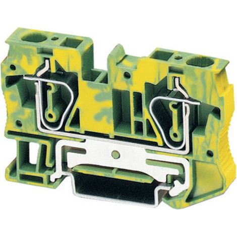 Phoenix Contact 3031500 Morsetto triplo di protezione 8.2 mm A molla Verde, Giallo 1 pz.