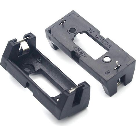 supports de piles CR123A 16340 LIR123A 3V, boîtier de rangement pour applications électroniques (1/5)