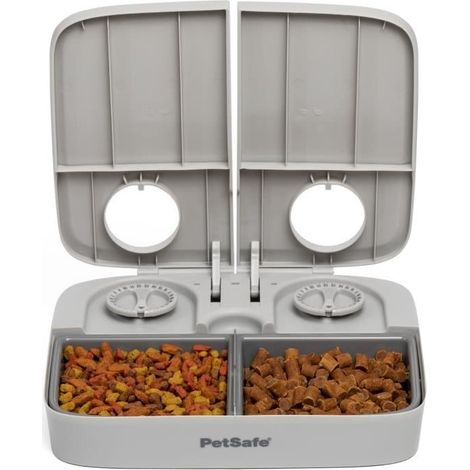 PETSAFE-KNABSCHEN-VERKAUFSGERÄT FÜR 2 MAHLZEITEN R SISTE ZU NEUGIERIGEN PFOTEN HÄLT HUNDEFUTTER TROCKEN/C (1/5)