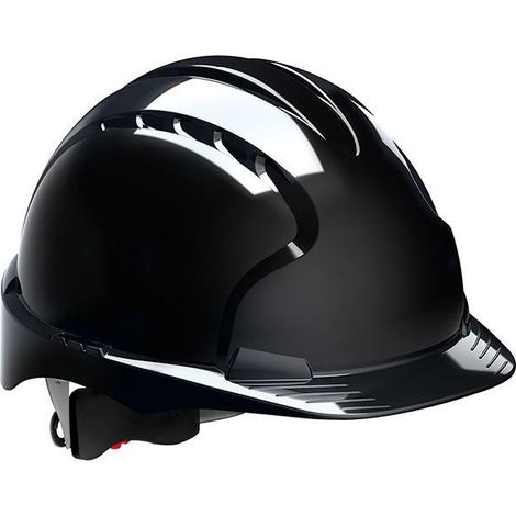 Casque de sécurité crémaillère ventilé EVO3 Noir (1/3)