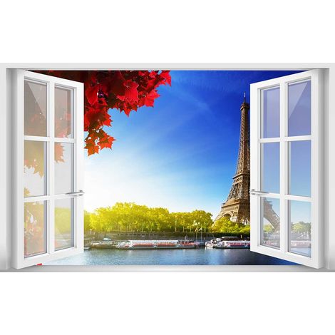 Tableau Paris la seine - Made in France - 80x50cm (1/5)
