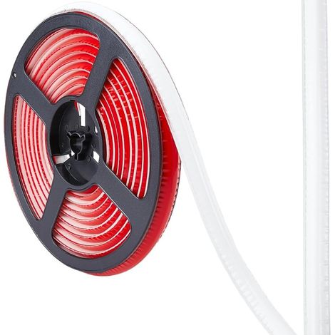 Bande de Joint pour Carrelage Céramique 5 m 15mm Auto Adhésive Blanche Étanche pour Sols et Murs. Moulure Triangulaire Flexible pour Évier de Cuisine Cuisinière Baignoire et Toilettes. (1/5)