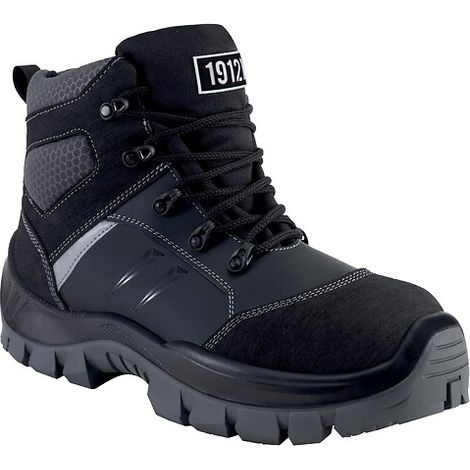 Chaussures de sécurité hautes HOT CUMIN fusion grip S3 AN WR HI CI SRC marron pointure 45 - Gaston Mille (1/3)