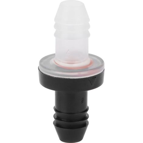 Clapet anti-retour unidirectionnel 3/8" 10MM - Carburant Gaz Liquide Air - Coque PP/Joint silicone (1/5)