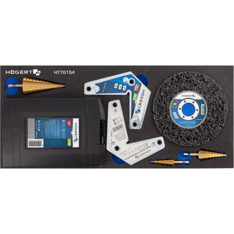 Ensemble d'outils Hogert HT7G154 53 unités