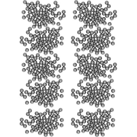 Lot de 500 billes en acier carbone 8 mm, finement polies, pour roulements et accessoires mécaniques (1/5)