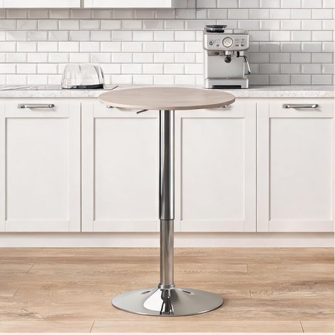 Table de bar réglable de 67 à 93 cm 60 x 60 x 93 cm (1/5)