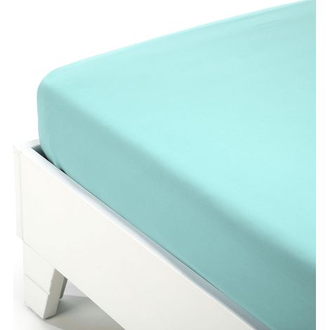 Drap Housse Coton – Drap Doux, Respirant et Durable, Lavable, disponible en 90x200, 130x200 et 180x200 cm - Linge de Lit (1/2)