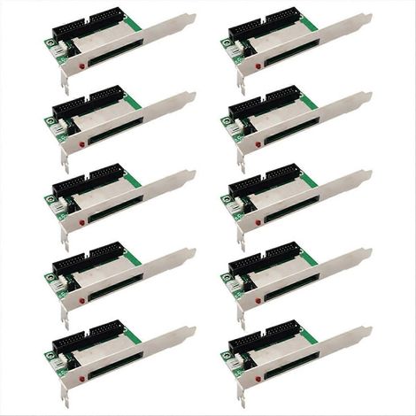 Packung mit 10 Konverteradaptern für 40-polige CompactFlash-Karten auf 3,5-Zoll-IDE-Stecker (1/5)