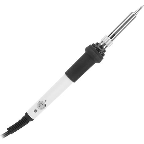 Kit de Fer à Souder Électrique 15 Pièces 60W Température Réglable Blanc Outils de Soudure Prise EU 220V (1/5)